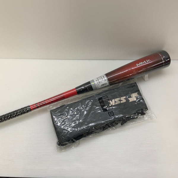 エスエスケイ SSK MM Jr. 少年軟式 子ども FRP製バット SBB5079TP トップバランス 未使用品 ケース付き 野球 7699