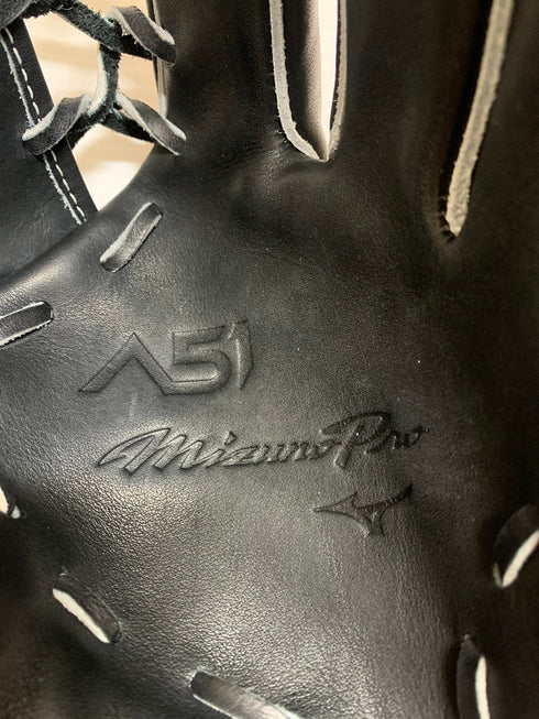 中古品 ミズノ MIZUNO ミズノプロ A51 軟式 外野手用グローブ 1AJGR29007 3626
