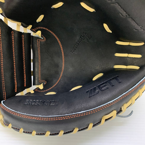 ゼット ZETT 軟式 大人 一般 キャッチャーミット 捕手 グローブ グラブ 右投げ BRCB31412 タグ付き グローブ袋付き 野球 6207