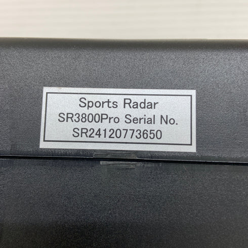 Sports Rader Gun 初速・終速計測可能タイプ スピードリーダーガン SR3800 PRO H-4509