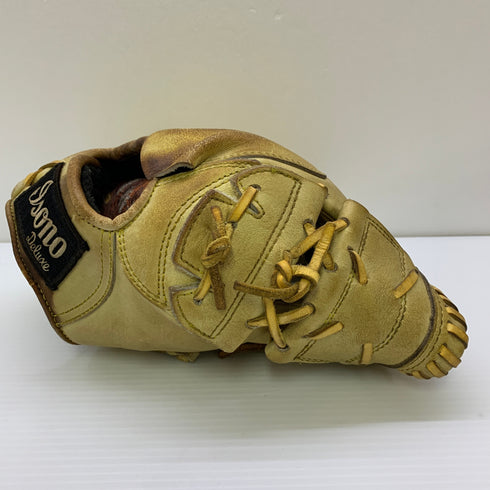 イソノ 硬式 大人 一般 投手用 グローブ ピッチャー グラブ 右投げ 中古品 野球 9722