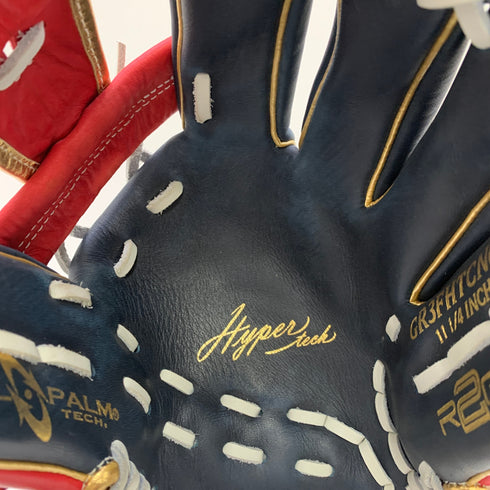ローリングス Rawlings ハイパーテック 軟式 大人 一般 内野手用 グローブ グラブ 右投げ GR3FHTCN62 中古品 野球 6154
