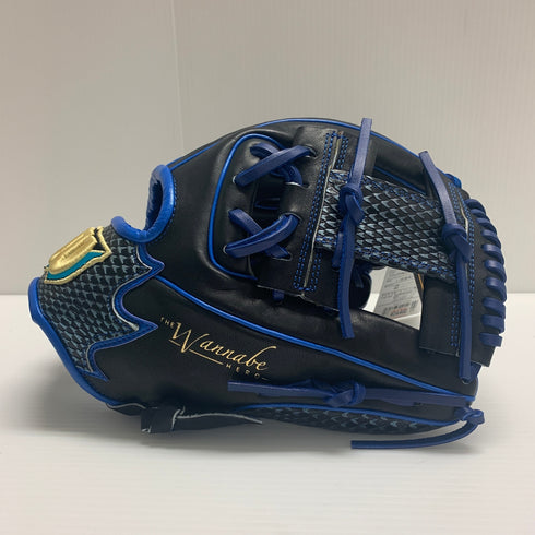 ウィルソン Wilson ワナビーヒーロー 軟式 大人 一般 内野手用 グローブ グラブ 右投げ WTARHU86H タグ付き 野球 7337