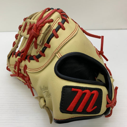マルーチ marucci 軟式 大人 一般 ファーストミット 一塁手 グローブ グラブ 左投げ OX38S1 中古品 野球 7526