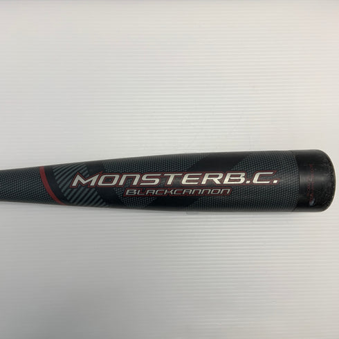 ゼット ZETT ブラックキャノン MONSTERB.C. 軟式 大人 一般 FRP製バット BCT31384 ミドルバランス 中古 野球 7948