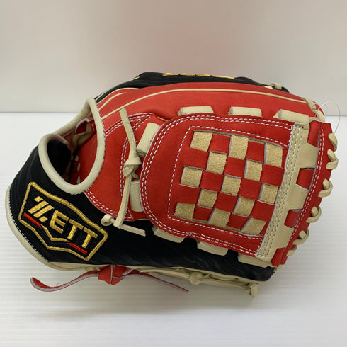ゼット ZETT プロステイタス 軟式 大人 一般 二塁手・遊撃手用 グローブ グラブ 右投げ BRGB32450 タグ付き 野球 6373