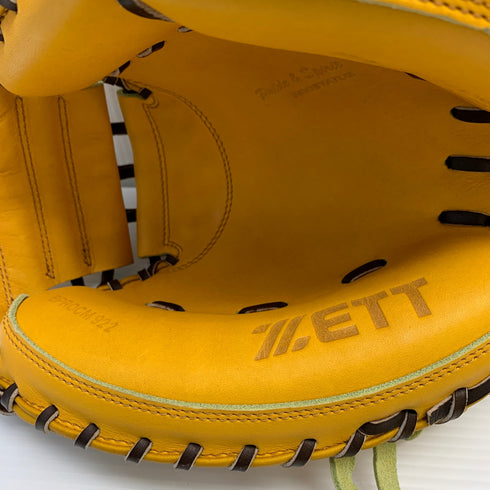 ゼット ZETT プロステイタス 硬式 大人 一般 キャッチャーミット 捕手 グローブ グラブ 右投げ BPROCM922 中古品 野球 6905