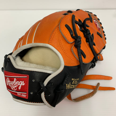 ローリングス Rawlings HOH GRSOGHHW 軟式 大人 一般 内野手用 グローブ グラブ 右投げ オーダー 中古品 野球 9661