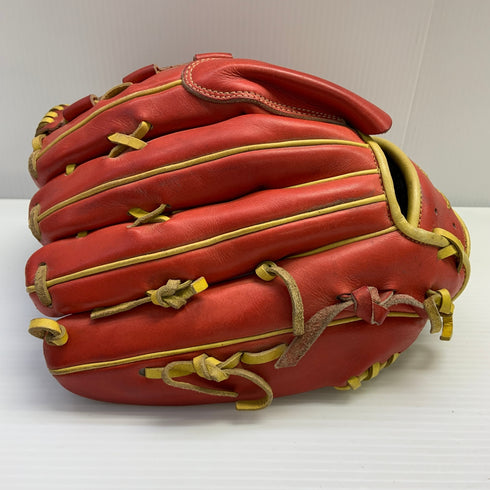 メジャーステージ MAJOR STAGE 軟式 大人 一般 投手用 グローブ ピッチャー グラブ 右投げ 中古品 野球 1297