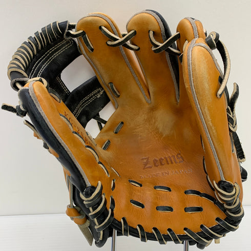 ジームス Zeems 軟式 大人 一般 内野手用 グローブ グラブ 右投げ KG-2SBN 中古品 野球 6163