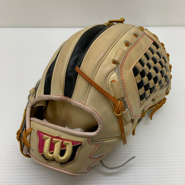 ウィルソン Wilson ウィルソンベア 軟式 大人 一般 内野手用 グローブ グラブ 右投げ 中古品 野球 6038
