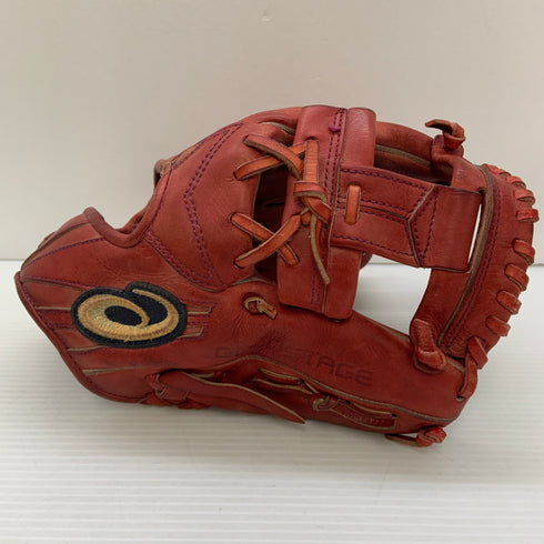 アシックス asics GOLDSTAGE 硬式 大人 一般 内野手用 グローブ グラブ 右投げ 3121A532 中古品 グローブ袋付き 野球 8066