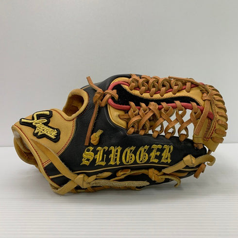 中古品 久保田スラッガー スペシャルオーダー 軟式 内野手用グローブ KSN-T1-TT 4906