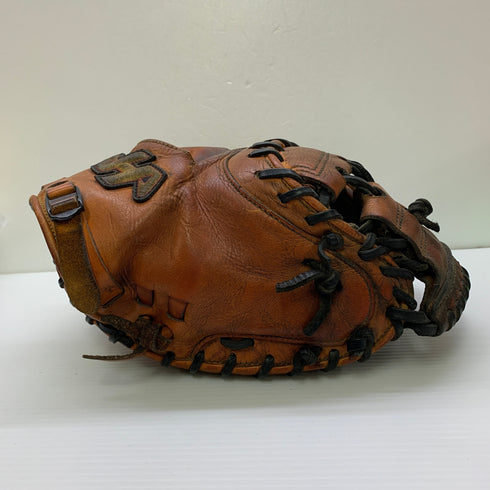ハタケヤマ HATAKEYAMA 硬式 大人 一般 キャッチャーミット 捕手 グローブ グラブ 右投げ 中古品 野球 1110