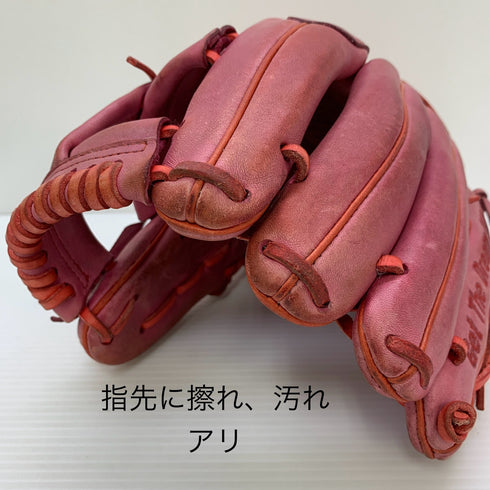 久保田スラッガー KUBOTA SLUGGER 軟式グローブオーダー※刺繍有り 軟式 大人 一般 内野手用 グローブ グラブ 右投げ 中古品 野球 6193