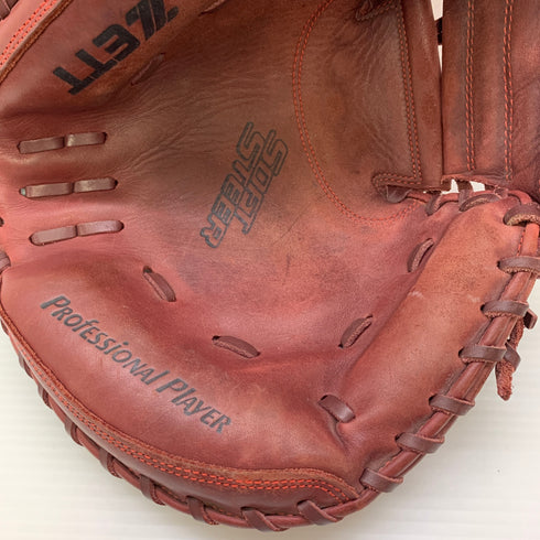 ゼット ZETT BRCB35312 軟式 大人 一般 キャッチャーミット 捕手 グローブ グラブ 右投げ 中古品 野球 9857