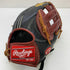 ローリングス Rawlings ハイパーテック 軟式 大人 一般 オールラウンド グローブ グラブ 右投げ GRXHTCN65 中古品 グローブ袋付き 野球 7085