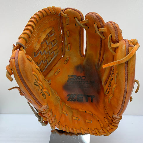 ゼット ZETT プロステイタス オーダー 硬式 大人 一般 内野手用 グローブ グラブ 右投げ BPG-PRO 中古品 野球 6780