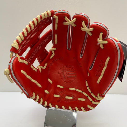 久保田スラッガー KUBOTA SLUGGER KSG-SR2 硬式 大人 一般 内野手用 グローブ グラブ 右投げ タグ付き グローブ袋付き 野球 9220