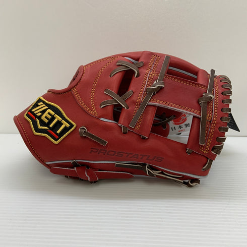 ゼット ZETT プロステイタス 硬式 大人 一般 二塁手・遊撃手用 グローブ グラブ 右投げ BPROG766 タグ付き 野球 7466