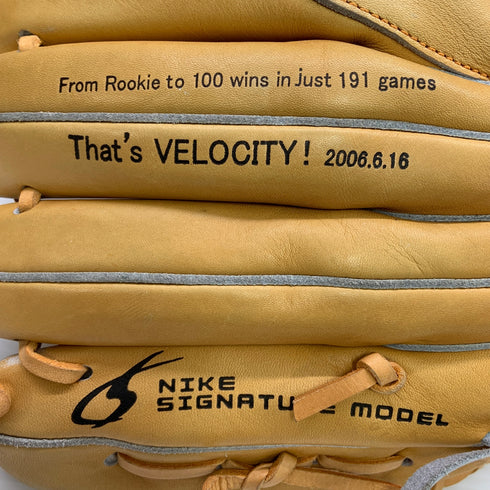 ナイキ NIKE 軟式 大人 一般 投手用 グローブ ピッチャー グラブ 右投げ 中古品 野球 9193