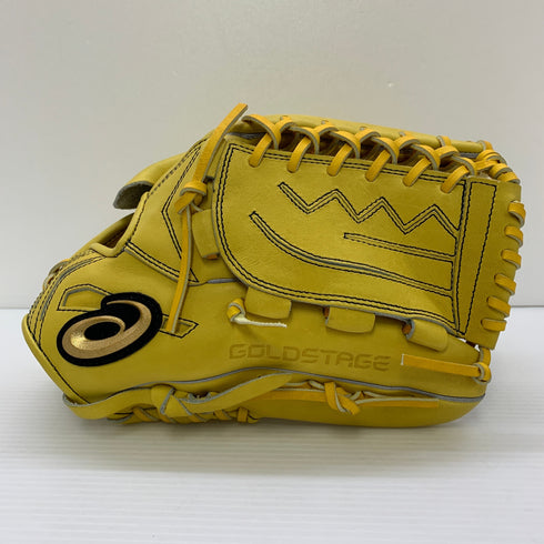 アシックス asics ゴールドステージ 硬式 大人 一般 外野手用 グローブ グラブ 右投げ 3121A871 中古品 野球 7704