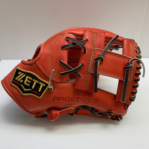 ゼット ZETT プロステイタス 軟式 大人 一般 内野手用 グローブ グラブ 右投げ BRGB30766 中古品 野球 7801