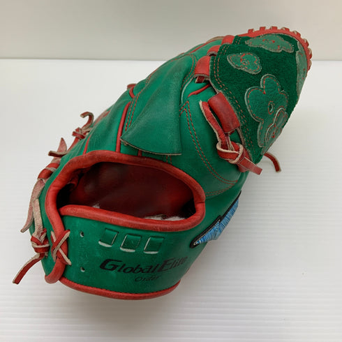 ミズノ MIZUNO グローバルエリート Global Elite 軟式 大人 一般 投手用 グローブ ピッチャー グラブ 右投げ オーダー 中古品 野球 8827