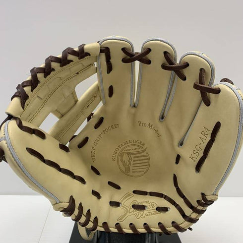 久保田スラッガー KUBOTA SLUGGER 硬式 大人 一般 内野手用 グローブ グラブ 右投げ KSG-AR4 中古品 野球 5890
