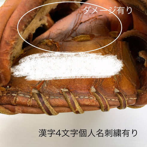 久保田スラッガー KUBOTA SLUGGER KSN-ML-1 軟式 大人 一般 外野手用 グローブ グラブ 右投げ 中古品 野球 8571