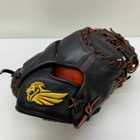 ジェニュイン Genuine 硬式 大人 一般 キャッチャーミット 捕手 グローブ グラブ 右投げ 中古品 グローブ袋付き 野球 9480