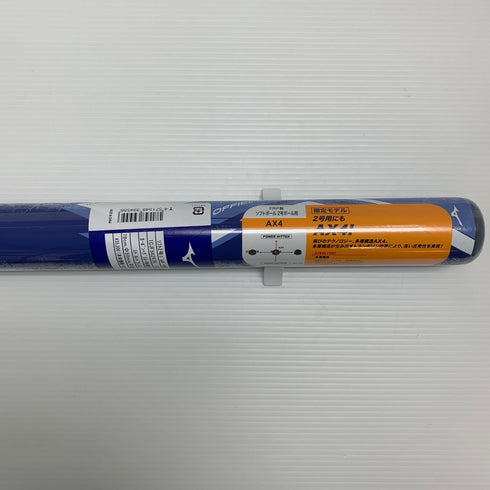 ミズノ MIZUNO AX4 少年ソフトボール用 子ども FRP製バット 1CJFS62678 ミドルバランス ケース付き 7499