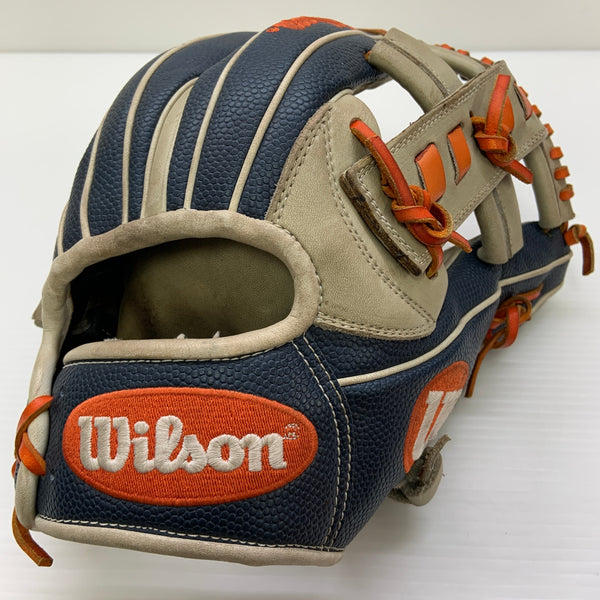 ウィルソン Wilson ワナビーヒーロー RHI27T 軟式 大人 一般 内野手用 グローブ グラブ 右投げ 中古品 野球 9079