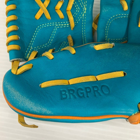 中古品 ゼット ZETT プロステイタス オーダー 軟式 投手用グローブ BRGPRO 刺繍入り 3912