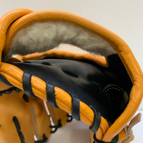 久保田スラッガー KUBOTA SLUGGER BRGPRO 硬式 大人 一般 内野手用 グローブ グラブ 右投げ オーダー 中古品 グローブ袋付き 野球 9772