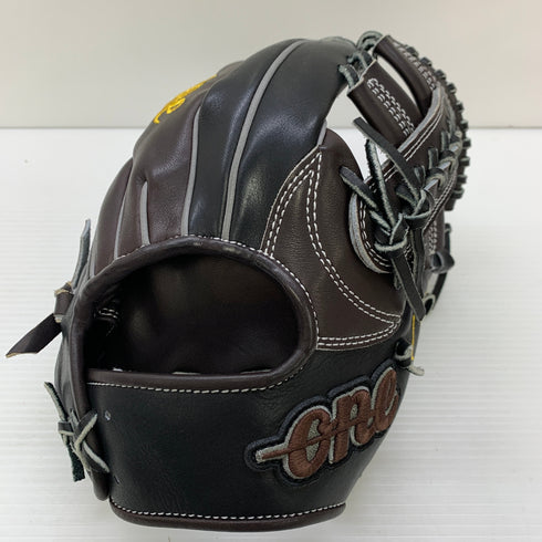 ワンオブジアンサー 硬式 大人 一般 内野手用 グローブ グラブ 右投げ D6型 中古品 野球 7923