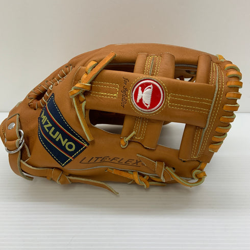 ミズノ MIZUNO ミズノプロ ワールドウィン 赤カップ 復刻 硬式 大人 一般 内野手用 グローブ グラブ 右投げ 1AJGH98118 中古品 野球 6602