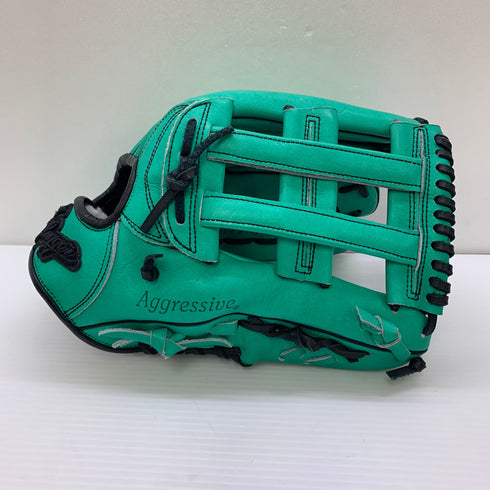 久保田スラッガー KUBOTA SLUGGER 軟式 大人 一般 外野手用 グローブ グラブ 右投げ オーダー 中古品 グローブ袋付き 野球 9681