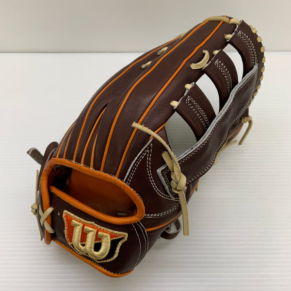 ウィルソン Wilson ウィルソンスタッフ ベア 軟式 大人 一般 外野手用 グローブ グラブ 右投げ RG75 中古品 グローブ袋付き 野球 6716