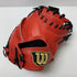 ウィルソン Wilson ウィルソンスタッフ ウィルソンベア 硬式 大人 一般 キャッチャーミット 捕手 グローブ グラブ 右投げ WBW100927 タグ付き 野球 6128