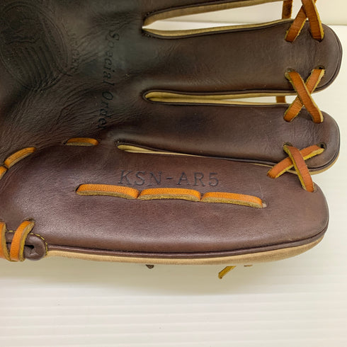 久保田スラッガー KUBOTA SLUGGER KSN-AR5 軟式 大人 一般 内野手用 グローブ グラブ 右投げ オーダー 中古品 野球 1013