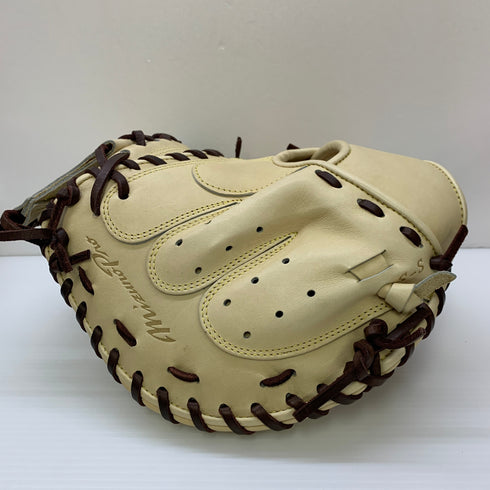 ミズノ MIZUNO ミズノプロ 號 COMPACT 軟式 大人 一般 キャッチャーミット 捕手 グローブ グラブ 右投げ 1AJCR30120 中古品 野球 8254