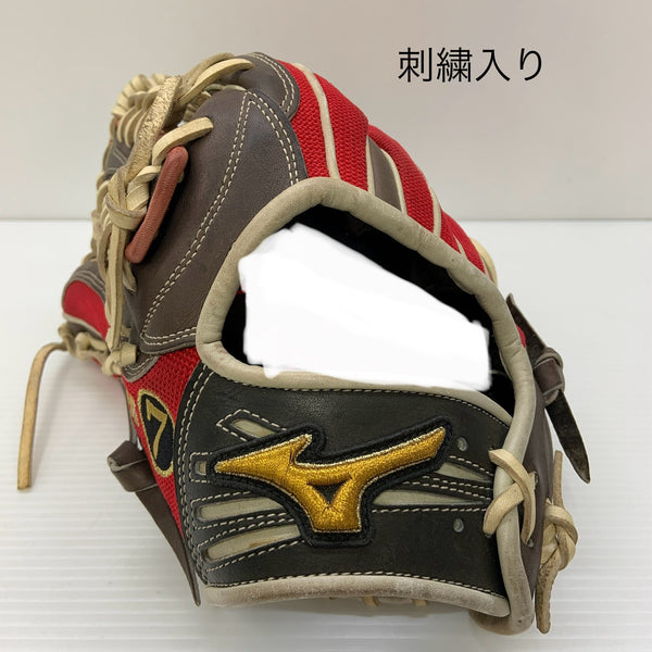 ミズノ MIZUNO ミズノプロ 硬式 大人 一般 外野手用 グローブ グラブ 左投げ 中古品 野球 6599