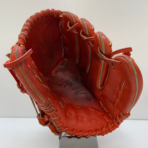 ミズノ MIZUNO ミズノプロ 軟式 大人 一般 投手用 グローブ ピッチャー グラブ 右投げ 1AJGR24201 中古品 グローブ袋付き 野球 7253