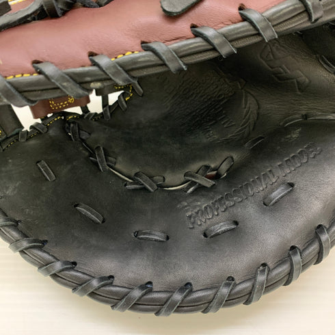 ハタケヤマ HATAKEYAMA 軟式 大人 一般 ファーストミット 一塁手 グローブ グラブ 左投げ TH-YS42FS 中古品 野球 7666