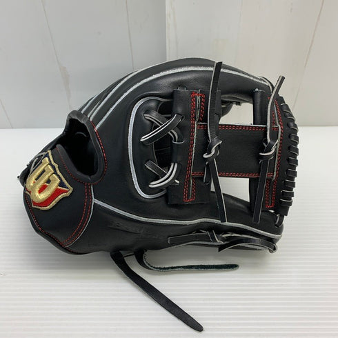 ウィルソン Wilson ベーシックラボ 軟式 大人 一般 内野手用 グローブ グラブ 右投げ 中古品 野球 5855