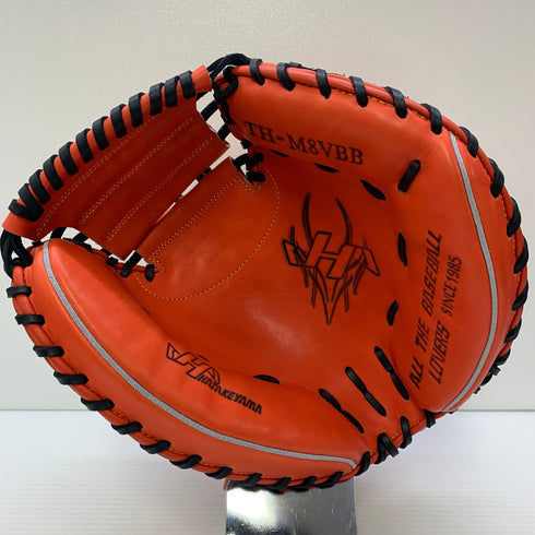 ハタケヤマ HATAKEYAMA TH 軟式 大人 一般 キャッチャーミット 捕手 グローブ グラブ 右投げ TH-M8VASB 中古品 野球 7378