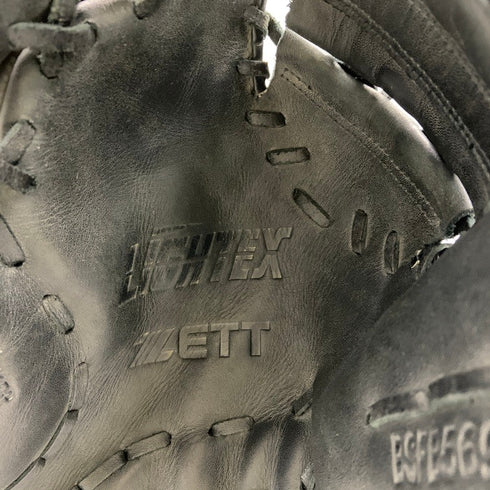 中古品 ゼット ZETT ライテックス 軟式・ソフトボール兼用 ファーストミット BSFB56923 左投用 4215
