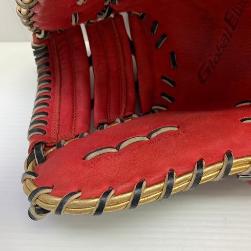 ミズノ MIZUNO グローバルエリート 軟式 大人 一般 ファーストミット 一塁手 グローブ グラブ 右投げ 1AJFR27300 中古品 グローブ袋付き 野球 7226