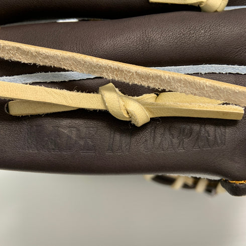 てっぺん Teppen 硬式 大人 一般 内野手用 グローブ グラブ 右投げ MIE 中古品 グローブ袋付き 野球 6787